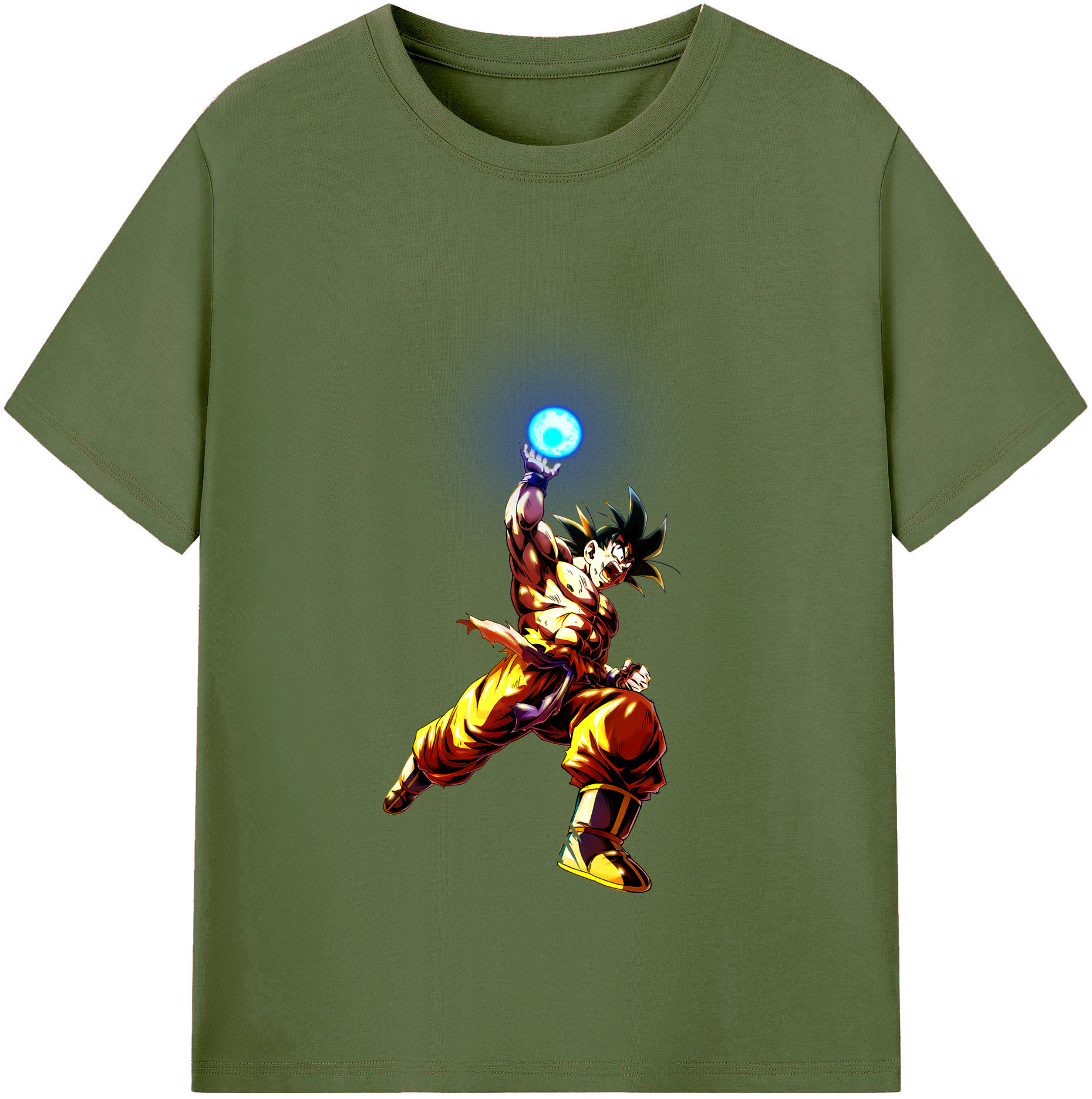 （画像用） ドラゴンボール 孫悟空（そん ごくう）Son Goku カカロット DRAGON BALL Kakarotto 綿100％半袖Tシャツ（フロントプリント）